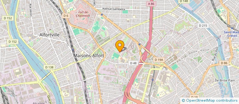 localisation de l'entreprise 491 412 979 à MAISONS-ALFORT