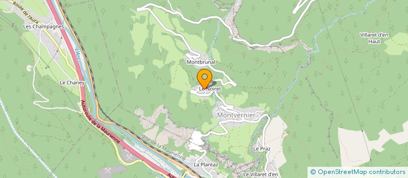 localisation de l'entreprise 491 443 842   LES DEUX ALPES