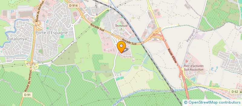 localisation de l'entreprise 491 463 907 à PERPIGNAN