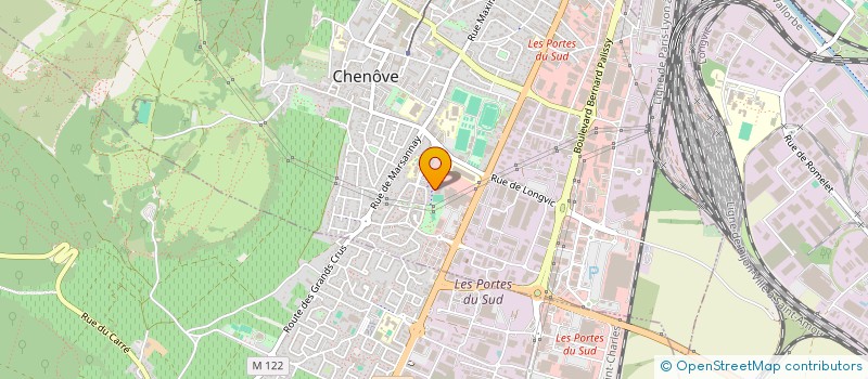 localisation de l'entreprise 491 508 040 à CHENOVE