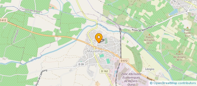 localisation de l'entreprise 491 511 994 à CAZOULS-LES-BEZIERS