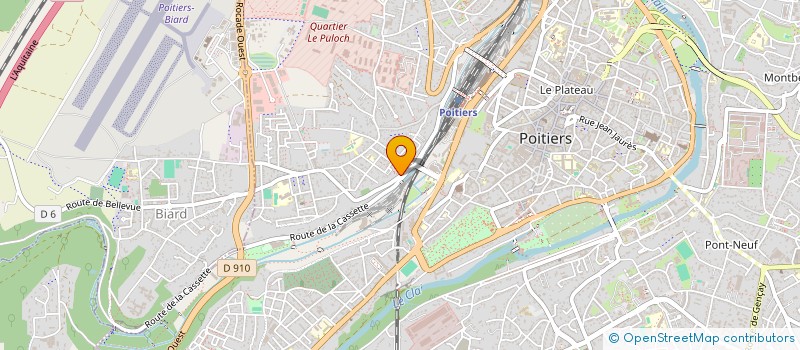 localisation de l'entreprise 491 536 306 à POITIERS