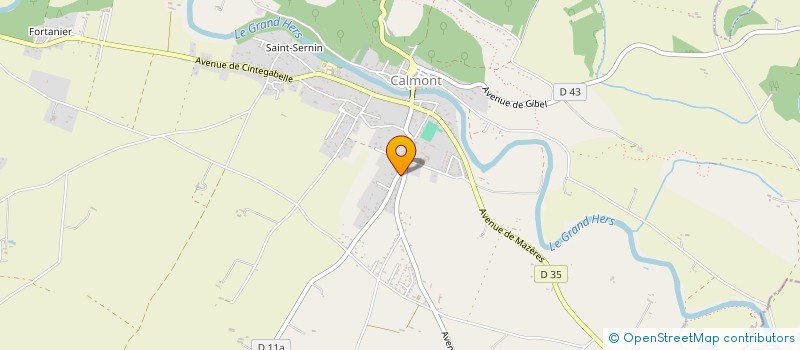 localisation de l'entreprise 491 558 904 à MAZERES