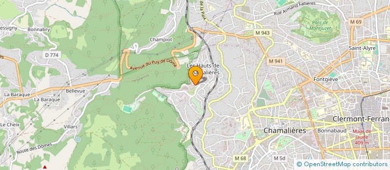 localisation de l'entreprise 491 577 565   CLERMONT-FERRAND