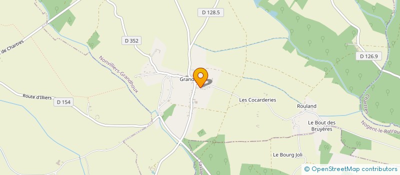 localisation de l'entreprise 491 584 769 à NONVILLIERS-GRANDHOUX