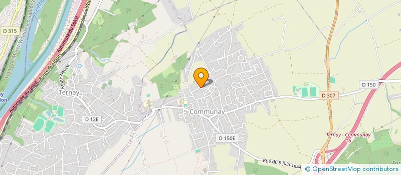 localisation de l'entreprise 491 603 510   COMMUNAY