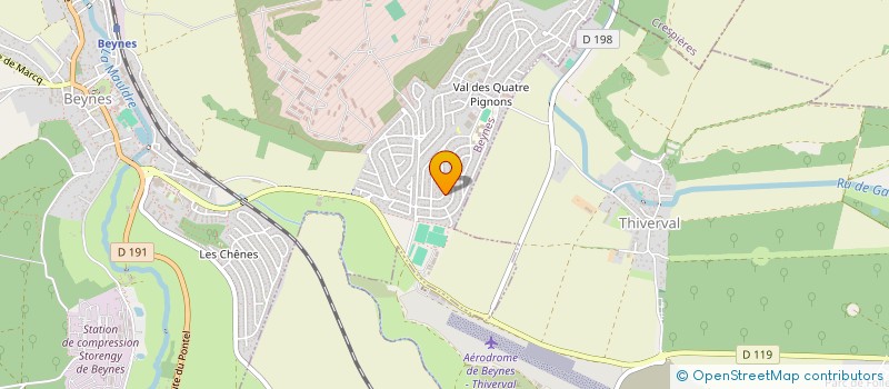 localisation de l'entreprise 491 642 773   BEYNES