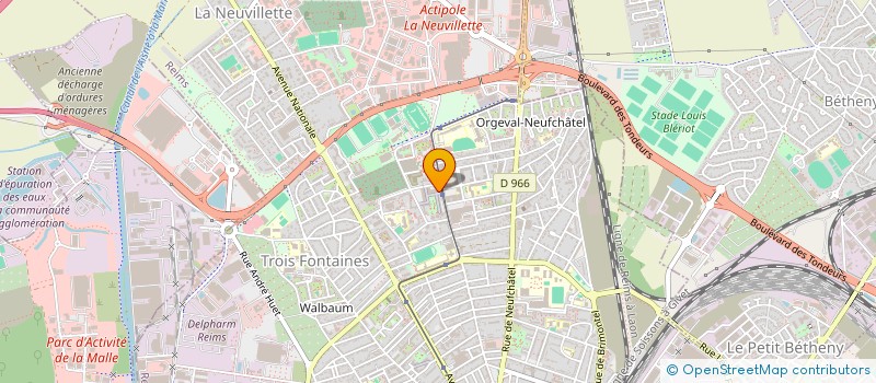 localisation de l'entreprise 491 675 153   GENNEVILLIERS