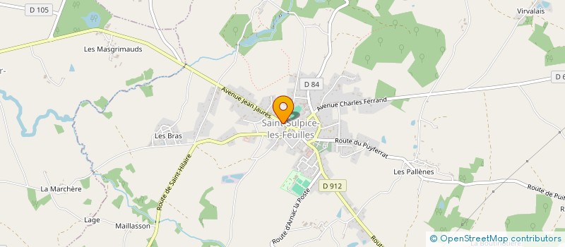 localisation de l'entreprise 491 686 093   SAINT-SULPICE-LES-FEUILLES