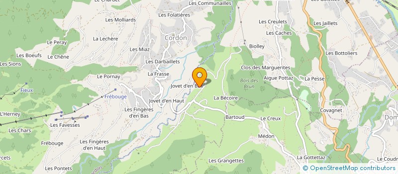 localisation de l'entreprise 491 721 775   SAINT GERVAIS LES BAINS