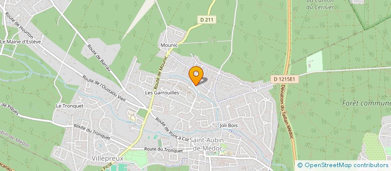 localisation de l'entreprise 491 741 401   SAINT-AUBIN-DE-MEDOC