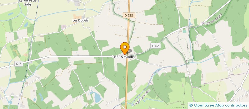 localisation de l'entreprise 491 781 175   LES BOIS D'ANJOU