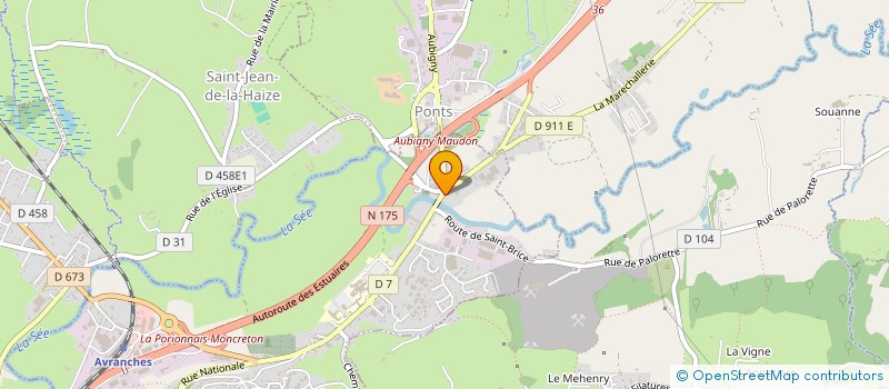 localisation de l'entreprise 491 802 229   AVRANCHES