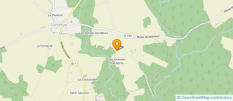 localisation de l'entreprise 491 804 480   SANTENAY