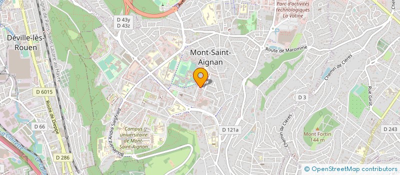 localisation de l'entreprise 491 819 868   MONT-SAINT-AIGNAN