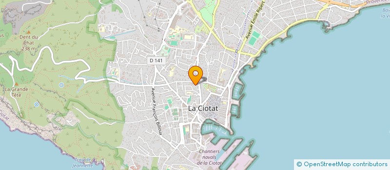 localisation de l'entreprise 491 827 820   LA CIOTAT