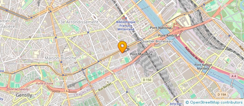 localisation de l'entreprise 491 858 809   PARIS