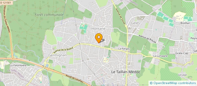 localisation de l'entreprise 491 889 044 à LE TAILLAN-MEDOC