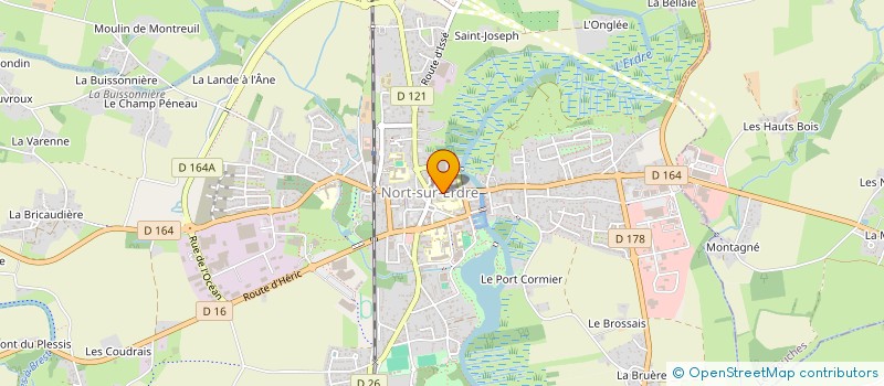 localisation de l'entreprise 491 942 322   NORT-SUR-ERDRE