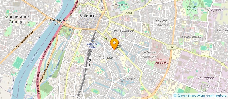 localisation de l'entreprise 491 953 287   VALENCE