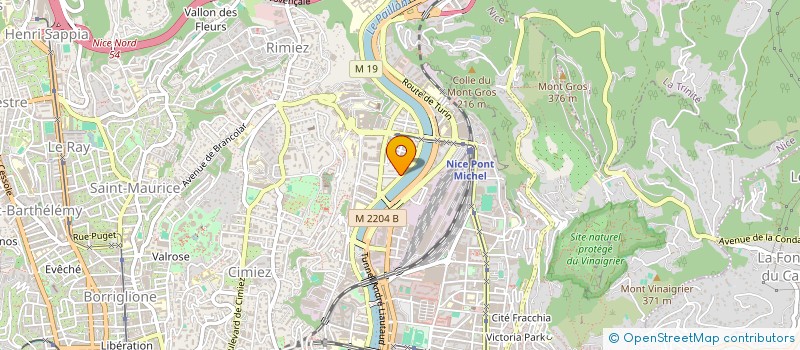 localisation de l'entreprise 491 967 725   NICE