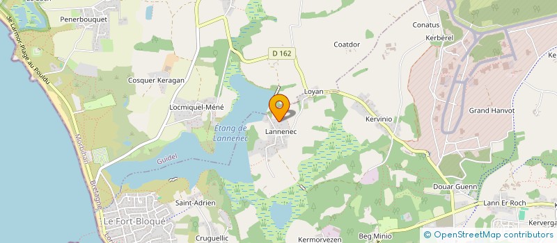 localisation de l'entreprise 491 979 613   PLOEMEUR