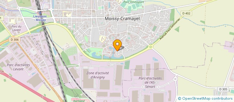 localisation de l'entreprise 491 990 495   GRISY-SUISNES