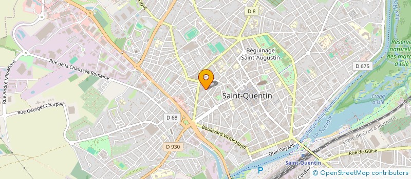 localisation de l'entreprise 492 068 614 à LORIENT