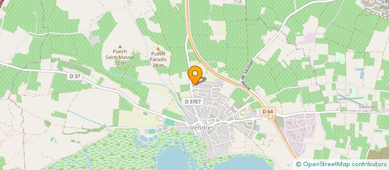 localisation de l'entreprise 492 078 407   VENDRES