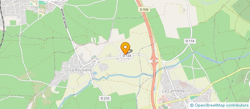 localisation de l'entreprise 492 093 638 à LA ROUVIERE