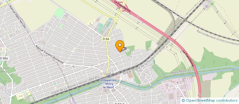 localisation de l'entreprise 492 136 403   MITRY-MORY