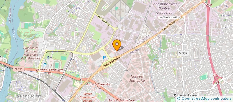 localisation de l'entreprise 492 145 826   SAINT-HERBLAIN