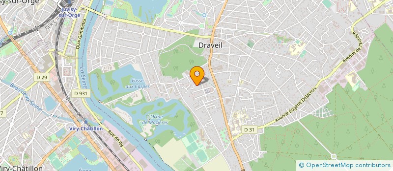 localisation de l'entreprise 492 152 541  à DRAVEIL