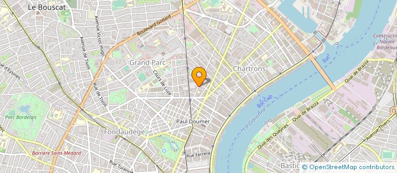 localisation de l'entreprise 492 183 447   BORDEAUX