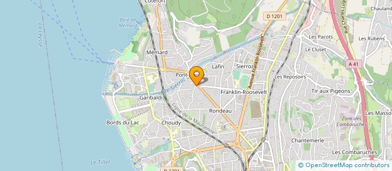 localisation de l'entreprise 492 205 737   AIX-LES-BAINS