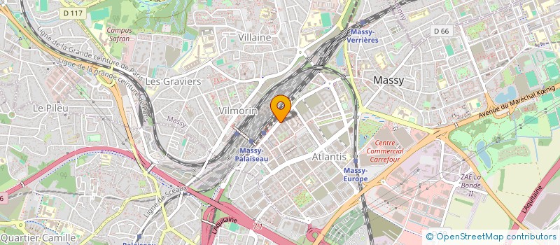 localisation de l'entreprise 492 206 255 à MASSY