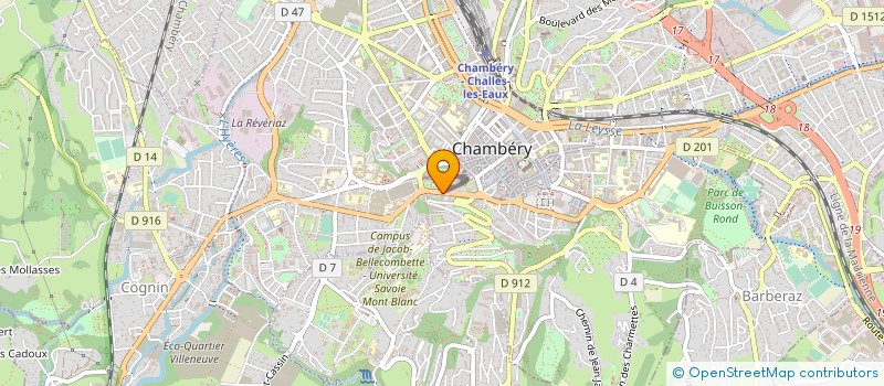 localisation de l'entreprise 492 221 049   CHAMBERY