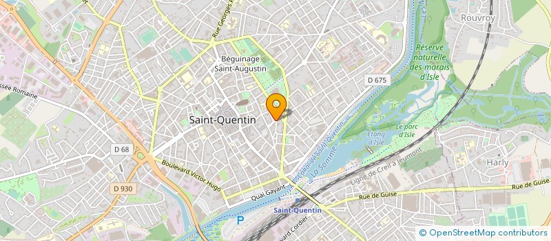 localisation de l'entreprise 492 235 270 à SAINT-QUENTIN