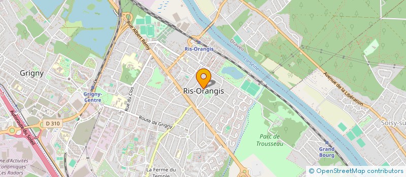 localisation de l'entreprise 492 268 941 à RIS-ORANGIS