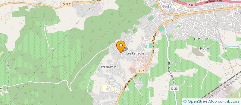 localisation de l'entreprise 492 276 605 à IDRON