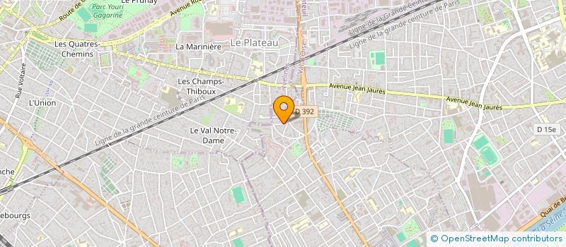 localisation de l'entreprise 492 286 307   ARGENTEUIL