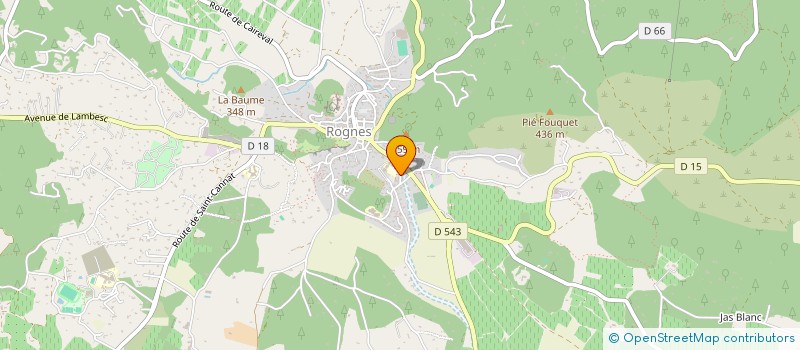 localisation de l'entreprise 492 309 745   LE PUY-SAINTE-REPARADE