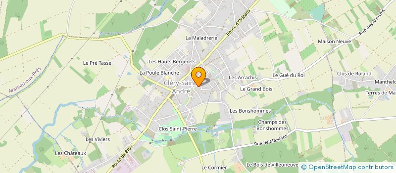 localisation de l'entreprise 492 339 965 à CLERY-SAINT-ANDRE