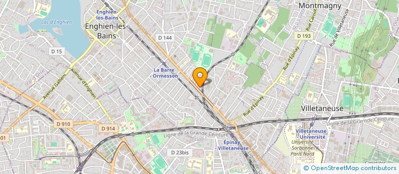 localisation de l'entreprise 492 480 173   DEUIL-LA-BARRE