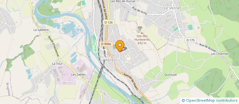 localisation de l'entreprise 492 480 371   ABREST