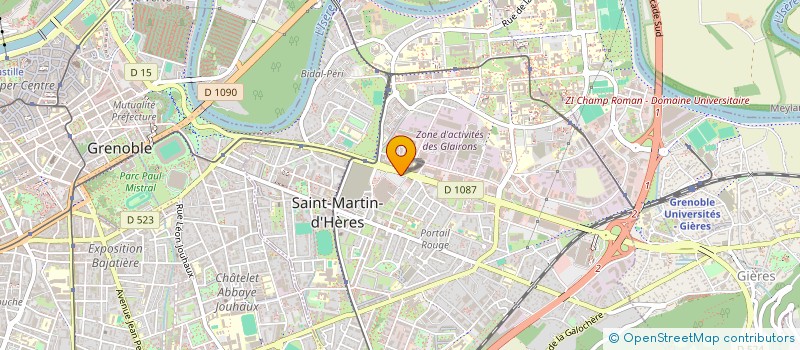 localisation de l'entreprise 492 486 774  à SAINT-MARTIN-D'HERES