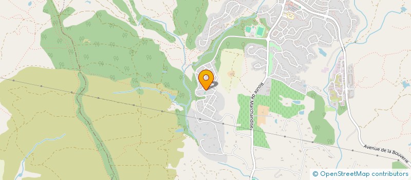 localisation de l'entreprise 492 500 012   ROQUEBRUNE-SUR-ARGENS