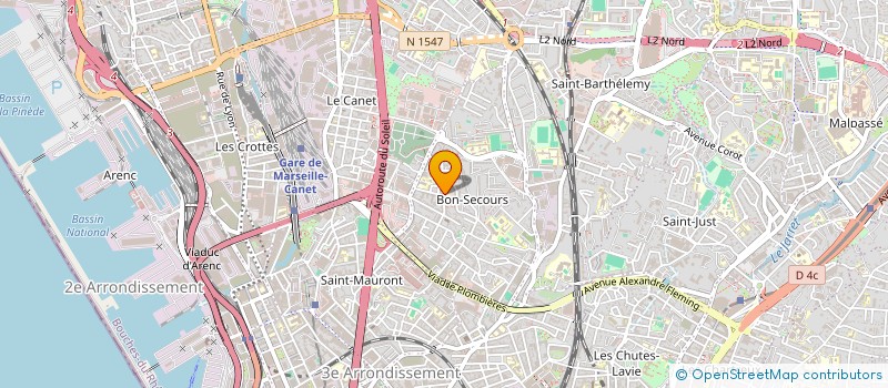 localisation de l'entreprise 492 618 392 à ALLAUCH