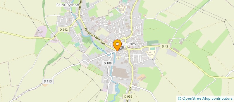 localisation de l'entreprise 492 668 835   SOLESMES