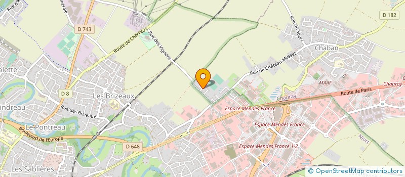 localisation de l'entreprise 492 672 225 à CHAURAY